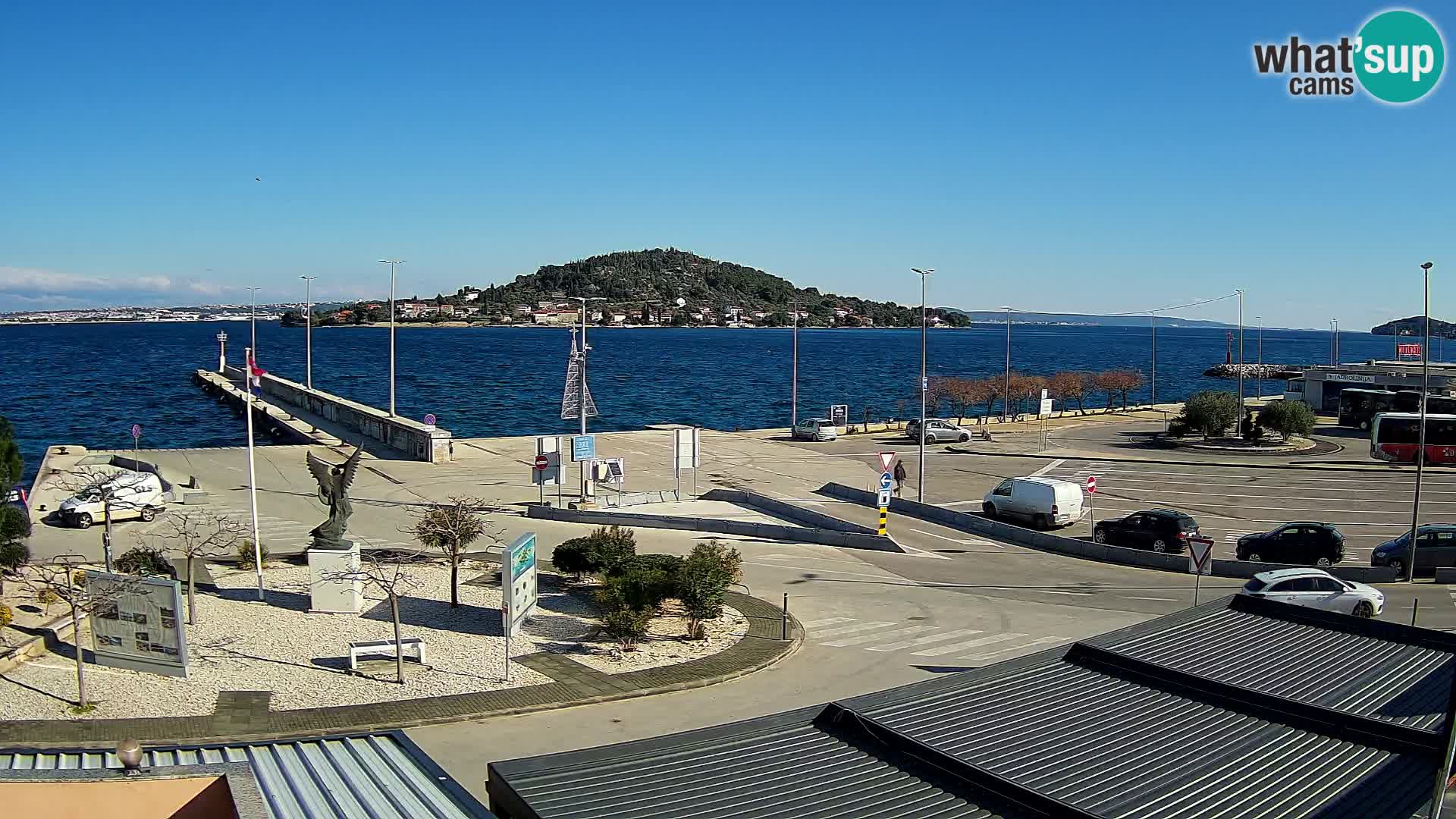 UGLJAN Webcam – Preko-Fähre nach Zadar