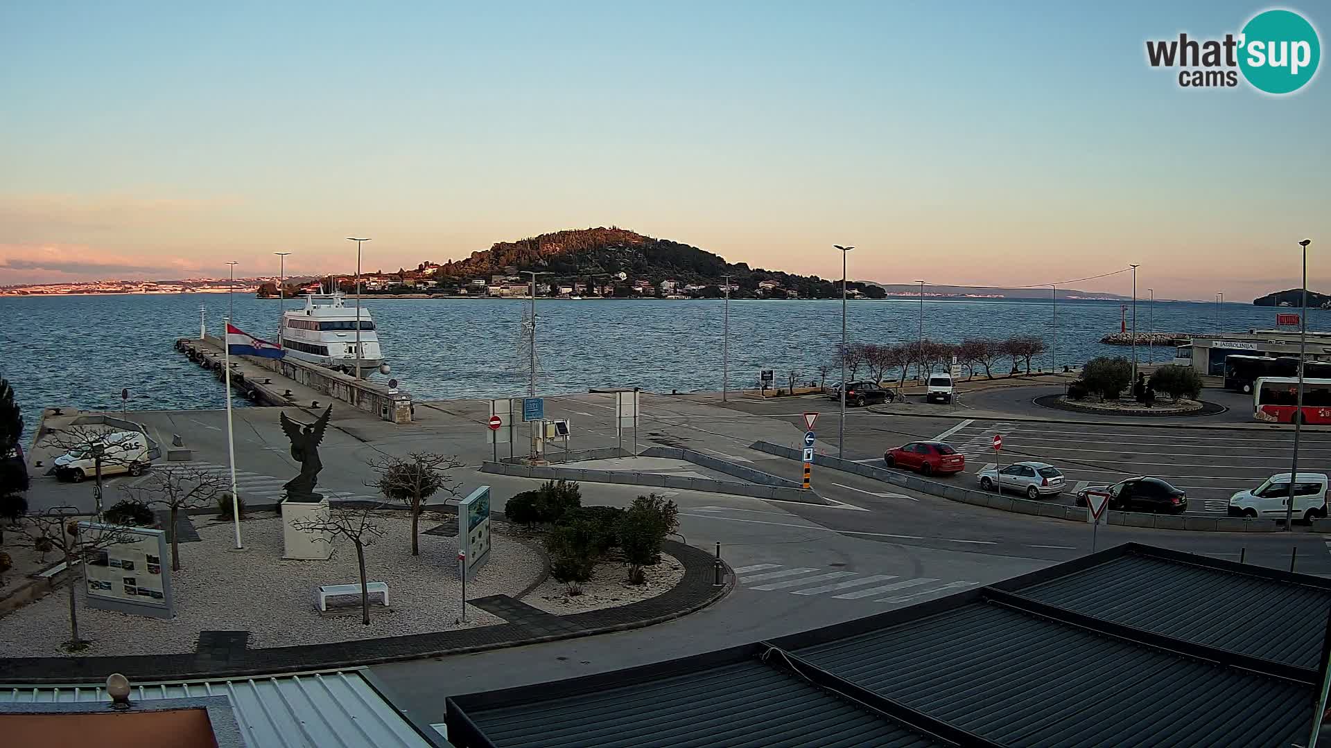 Web cam UGLJAN – Ferry de Preko à Zadar