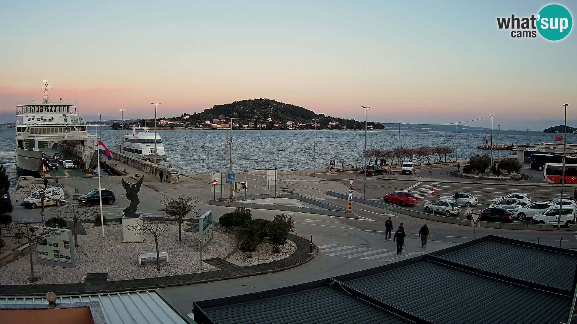 Cámara web UGLJAN – Transportar de Preko a Zadar