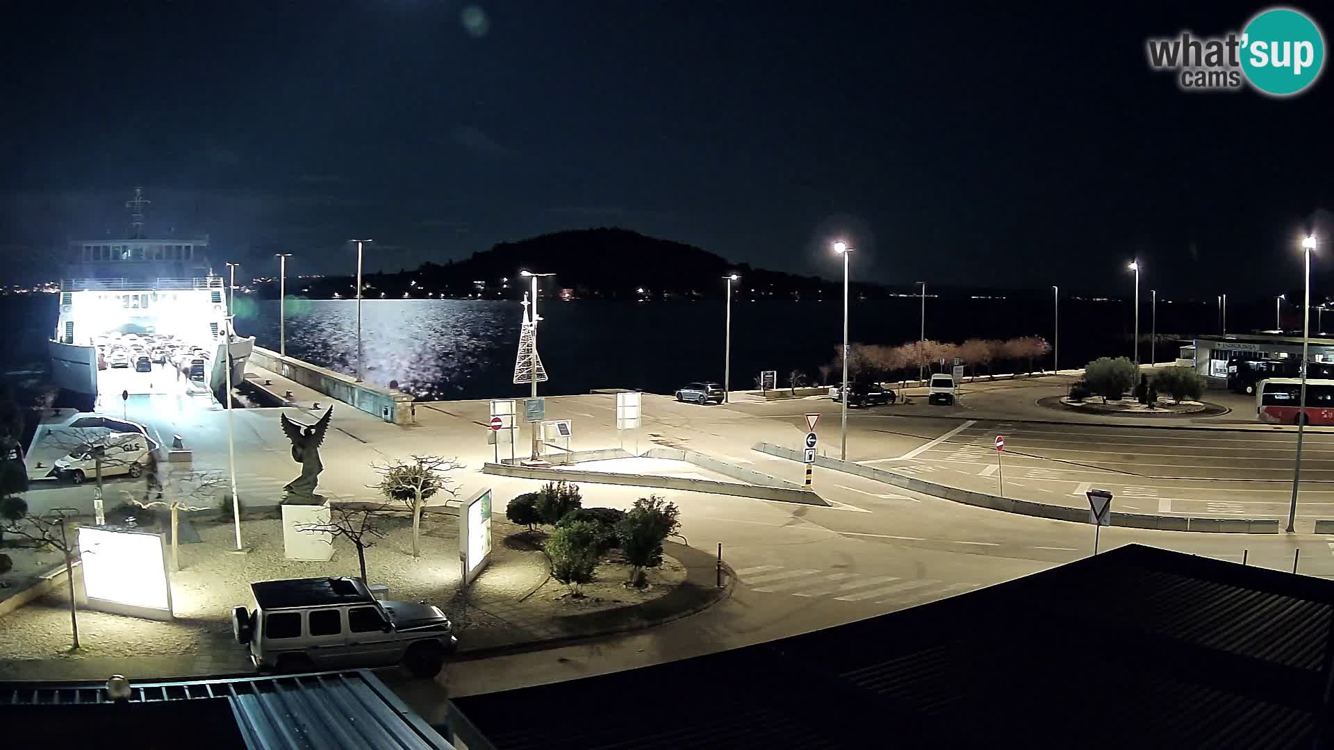 Webcam Ugljan – Preko Ferry to Zadar