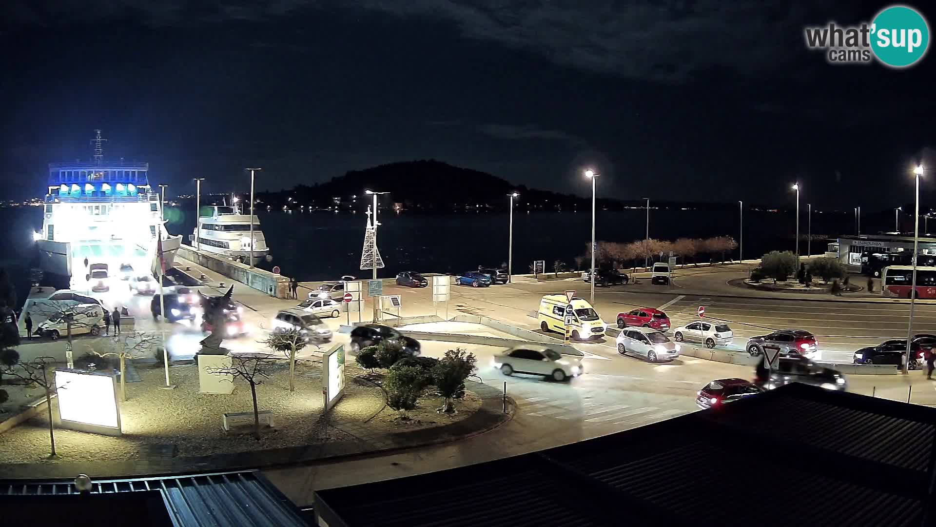 Spletna kamera Ugljan – trajekt Preko – Zadar