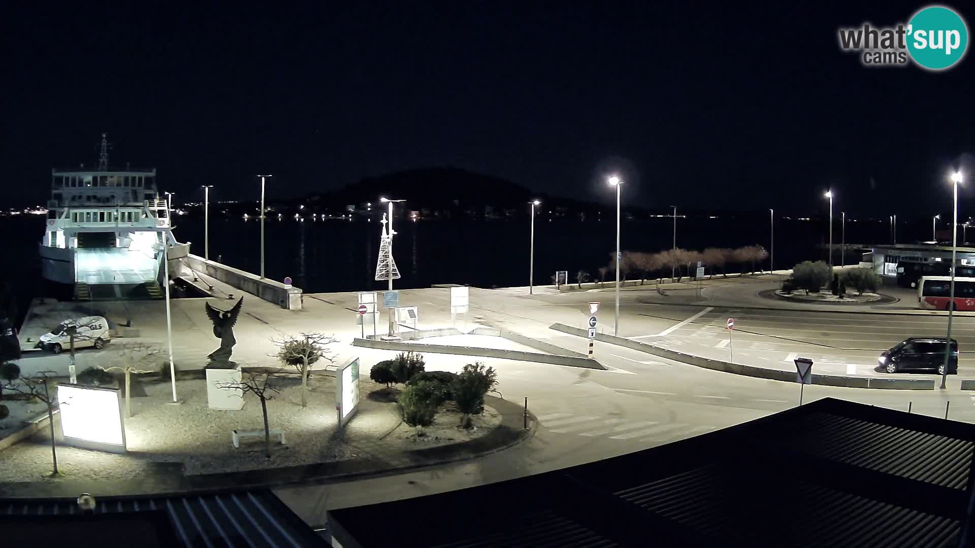 Spletna kamera Ugljan – trajekt Preko – Zadar