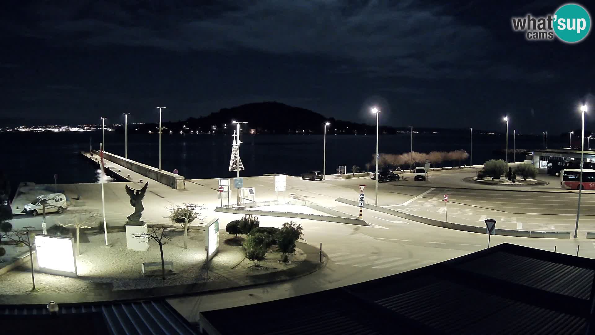 Webcam Ugliano – terminal traghetto da Preko a Zara