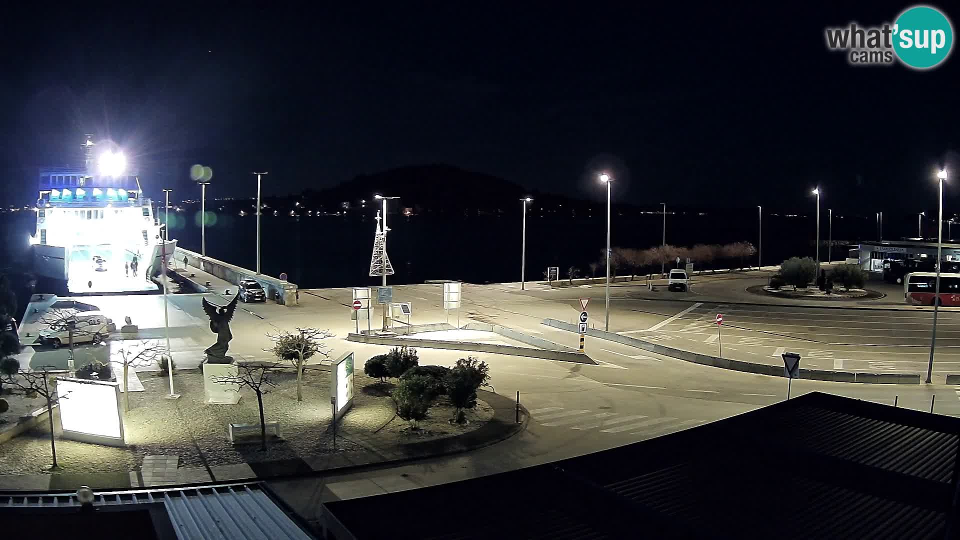 Webcam Ugljan – Preko Ferry to Zadar