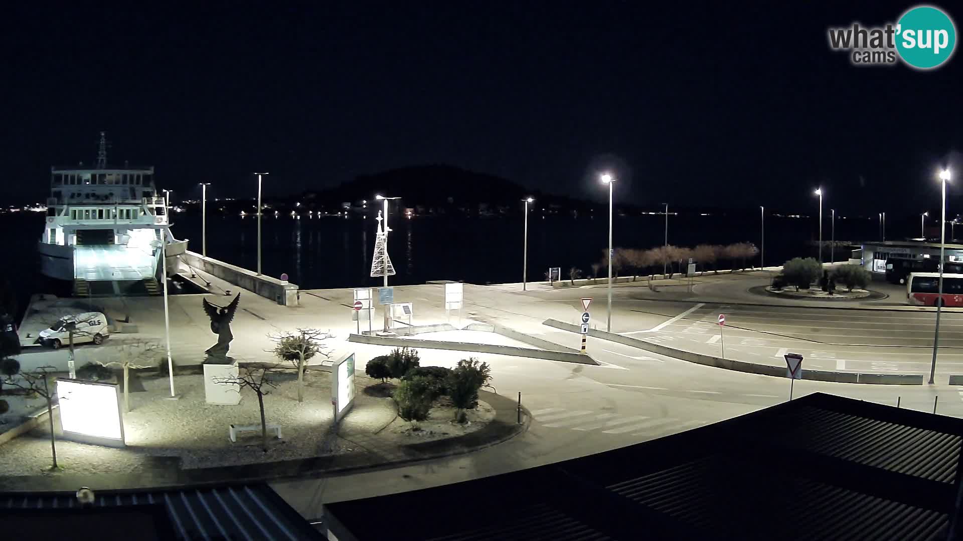 Webcam Ugljan – Preko Ferry to Zadar