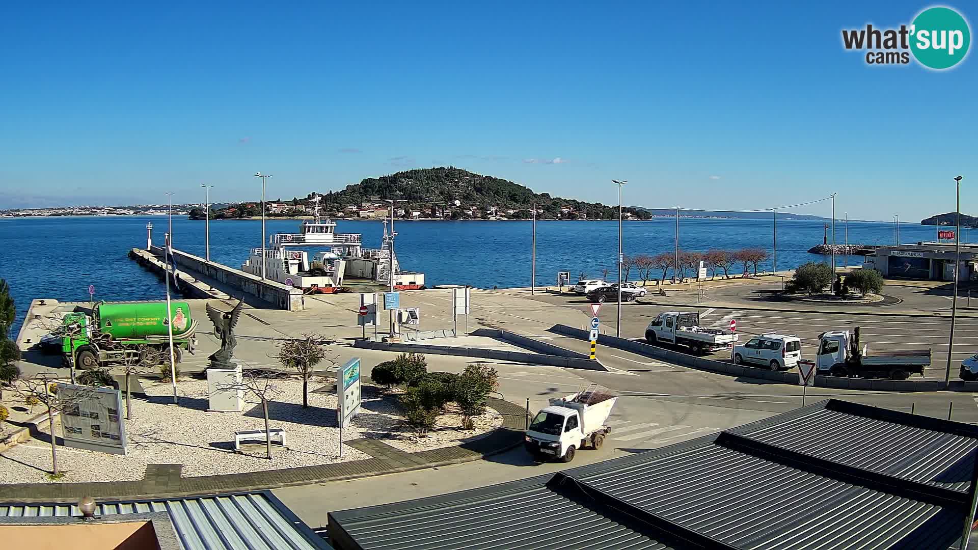 Cámara web UGLJAN – Transportar de Preko a Zadar