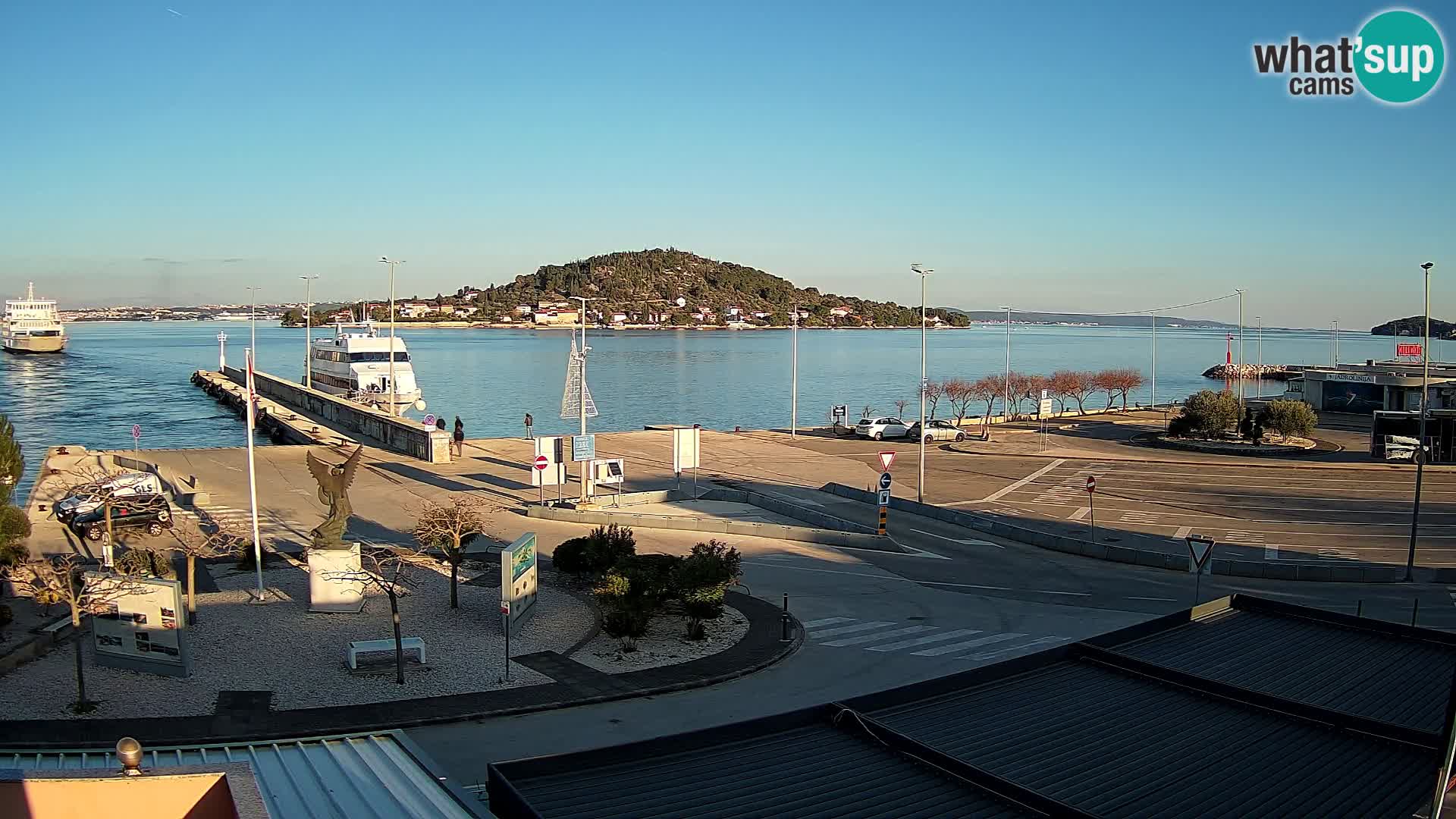 Webcam Ugljan – Preko Ferry to Zadar