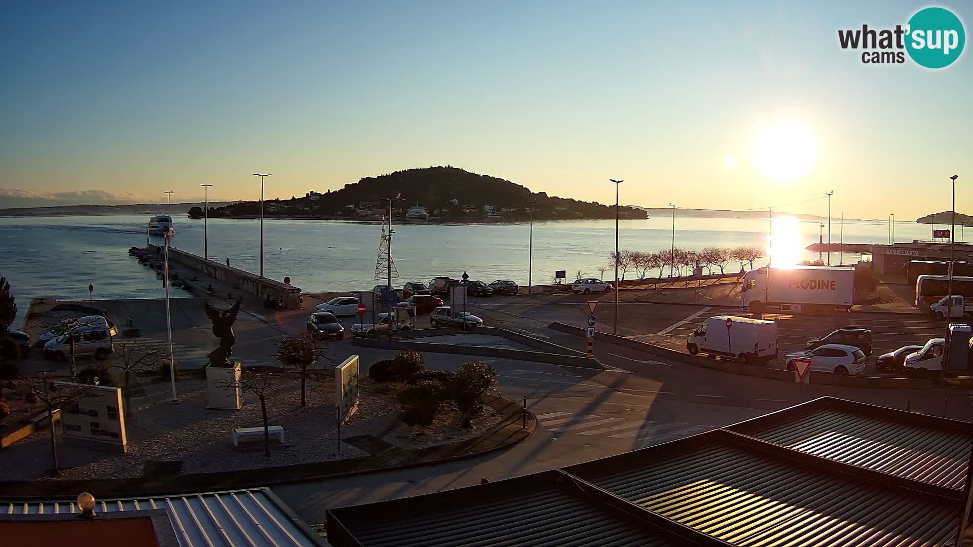 Web cam UGLJAN – Ferry de Preko à Zadar