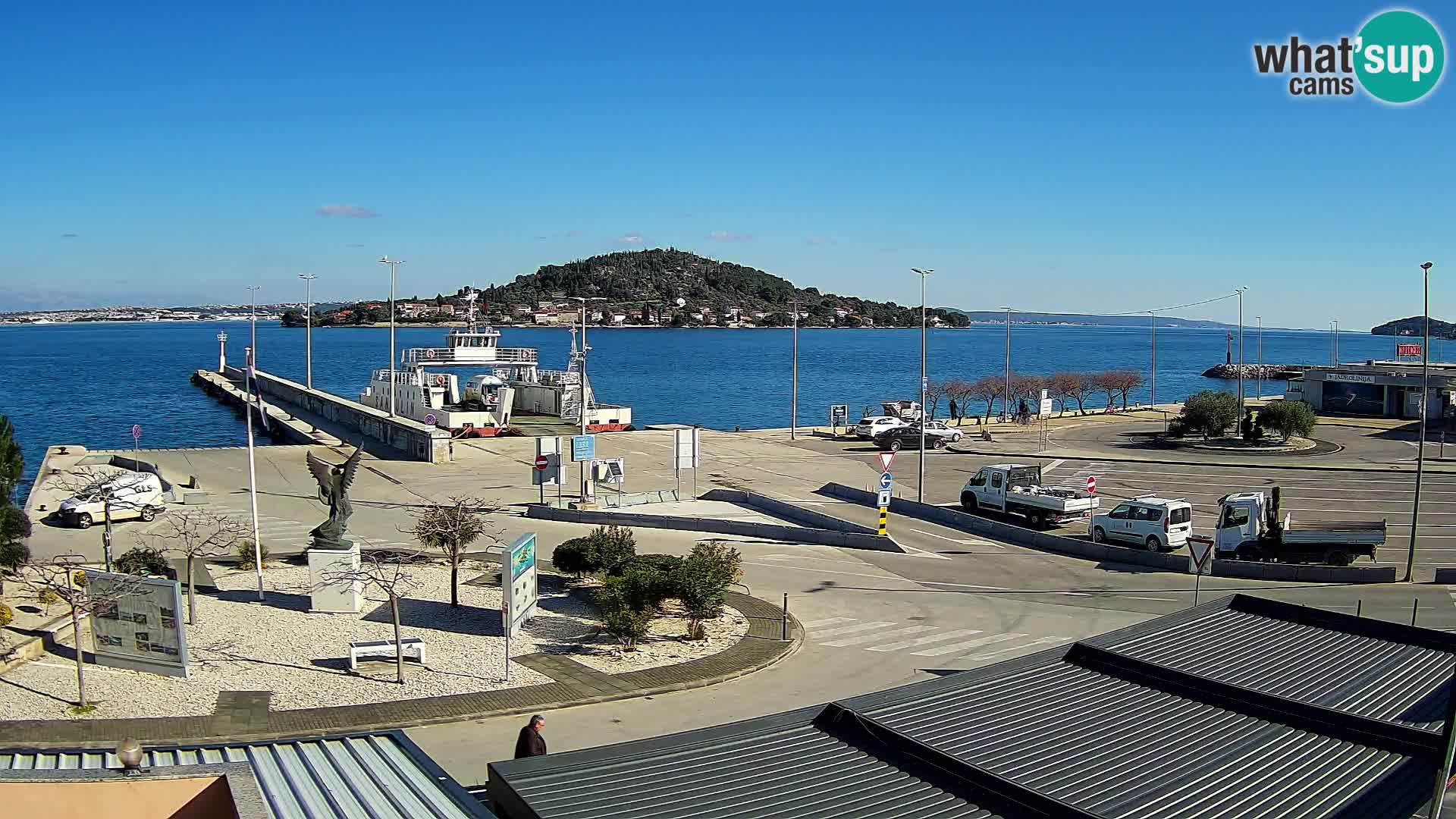 UGLJAN Webcam – Preko-Fähre nach Zadar