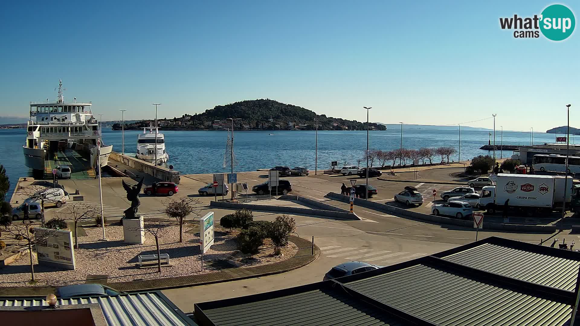 UGLJAN Webcam – Preko-Fähre nach Zadar