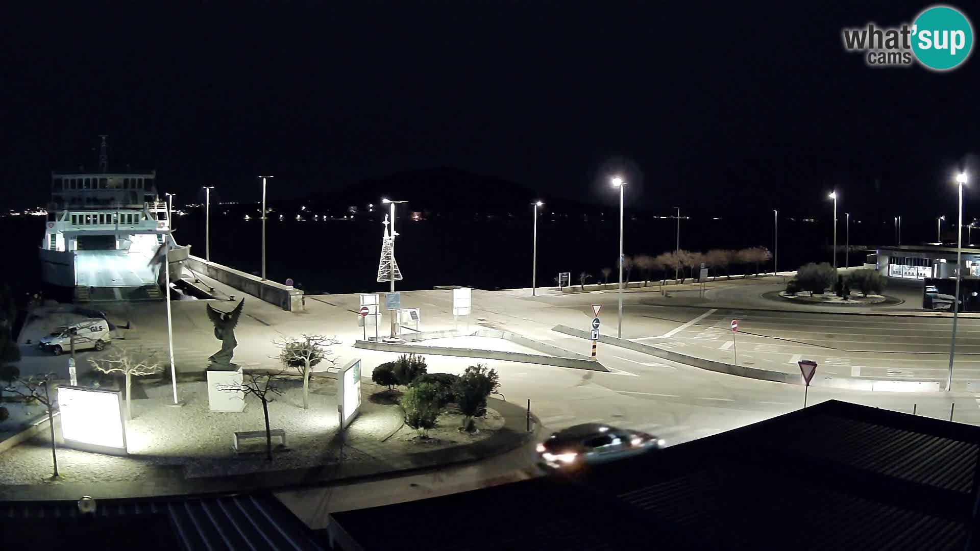 Webcam Ugljan – Preko Ferry to Zadar