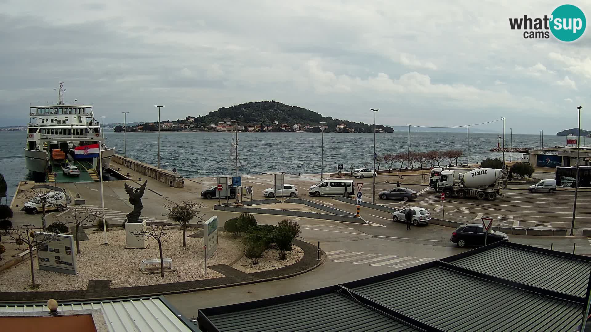 Cámara web UGLJAN – Transportar de Preko a Zadar