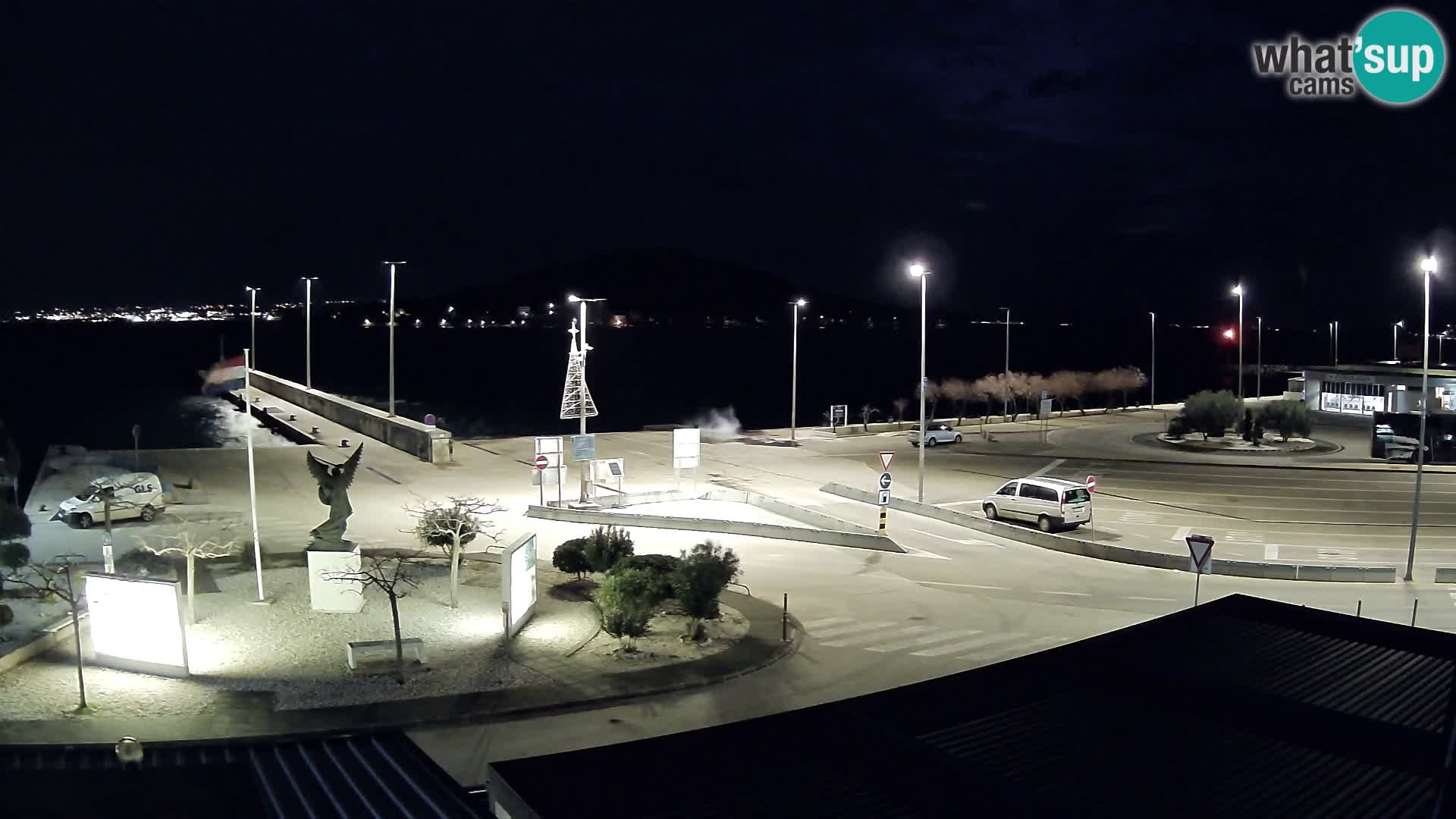 Webcam Ugliano – terminal traghetto da Preko a Zara