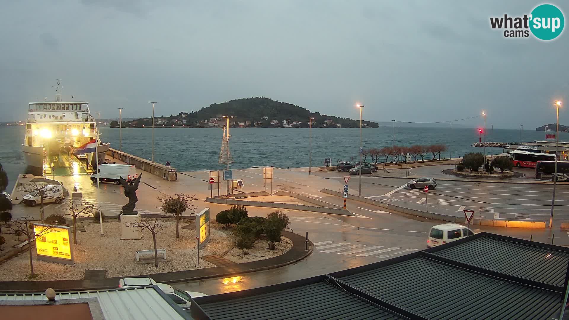 Cámara web UGLJAN – Transportar de Preko a Zadar