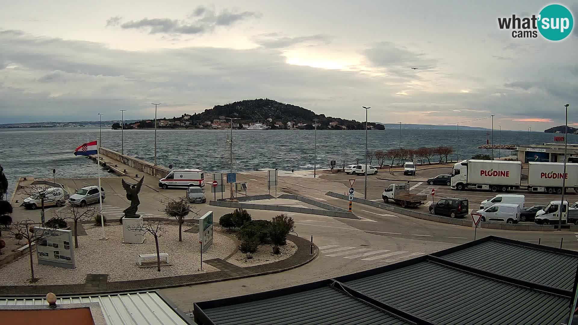 Web cam UGLJAN – Ferry de Preko à Zadar