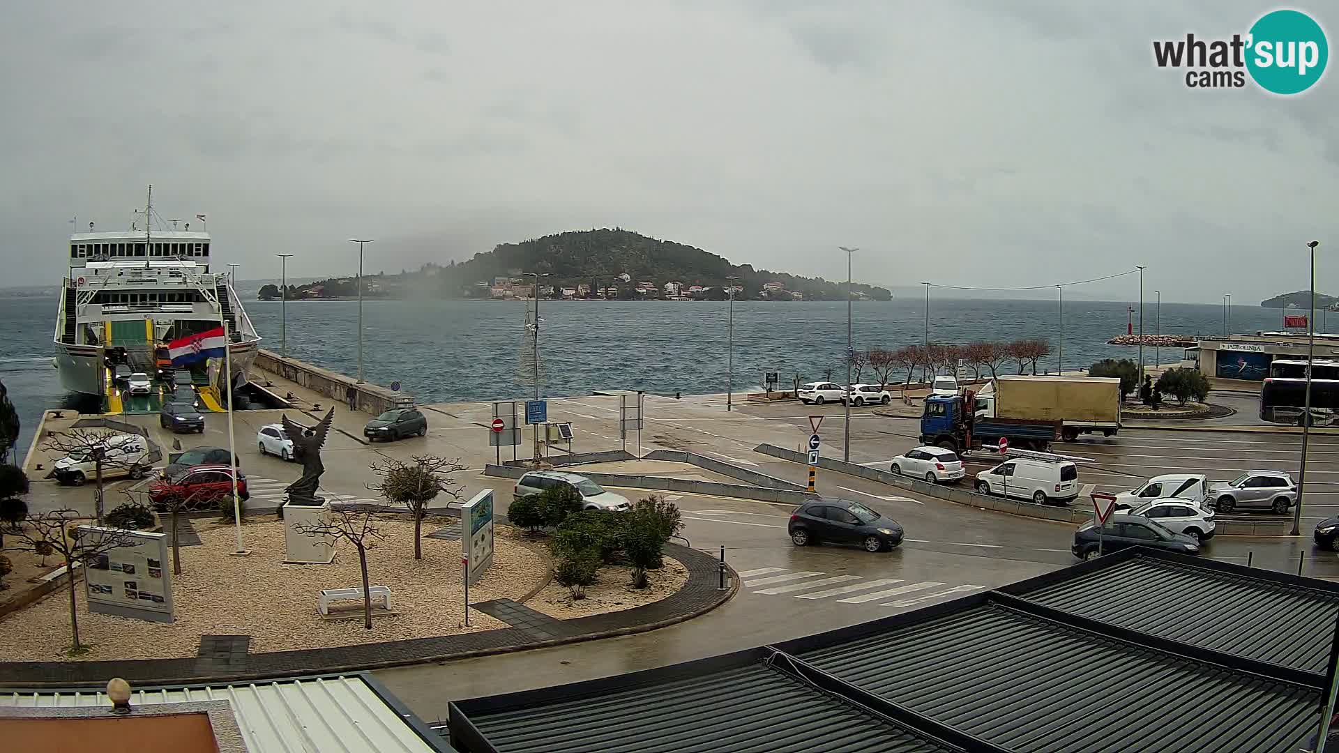 Web cam UGLJAN – Ferry de Preko à Zadar