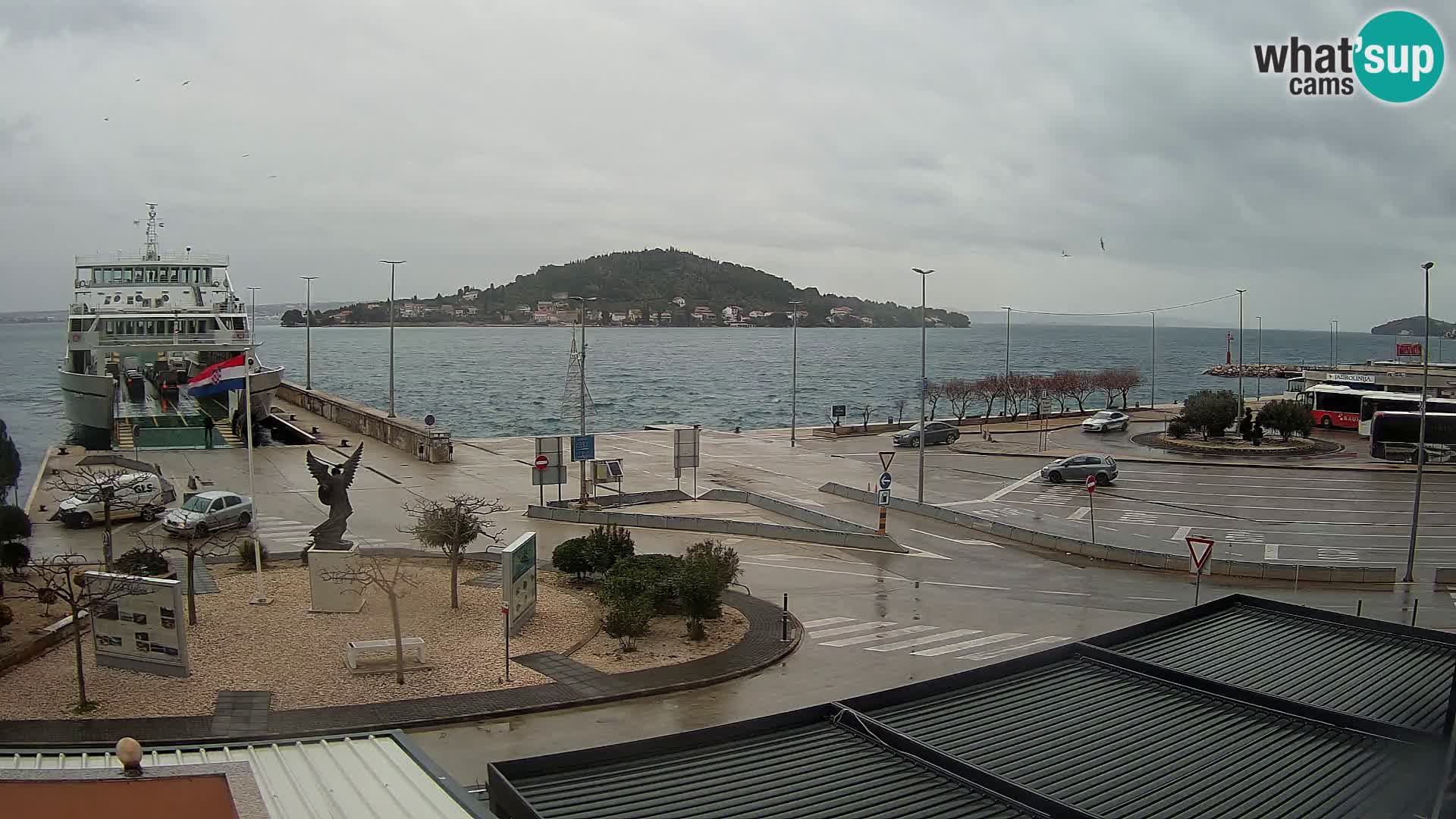 Web cam UGLJAN – Ferry de Preko à Zadar