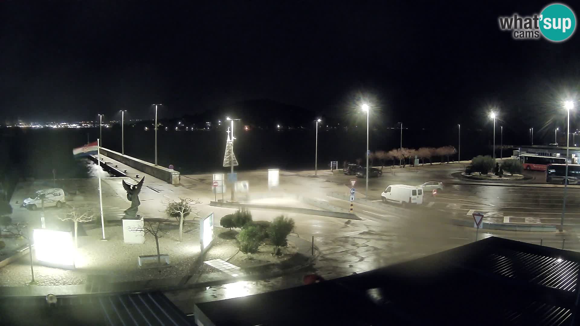 Webcam Ugliano – terminal traghetto da Preko a Zara