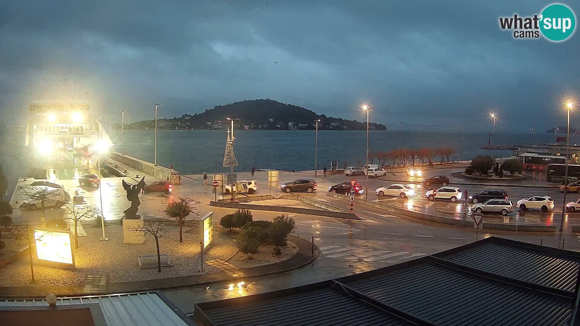 Spletna kamera Ugljan – trajekt Preko – Zadar