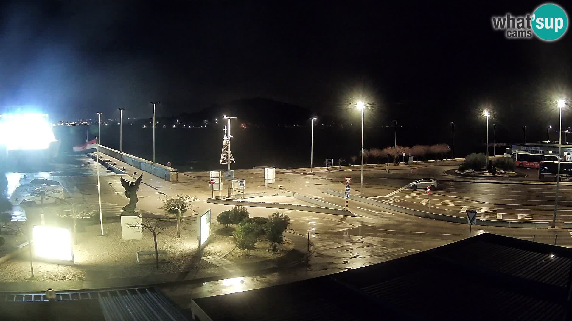 Webcam Ugliano – terminal traghetto da Preko a Zara