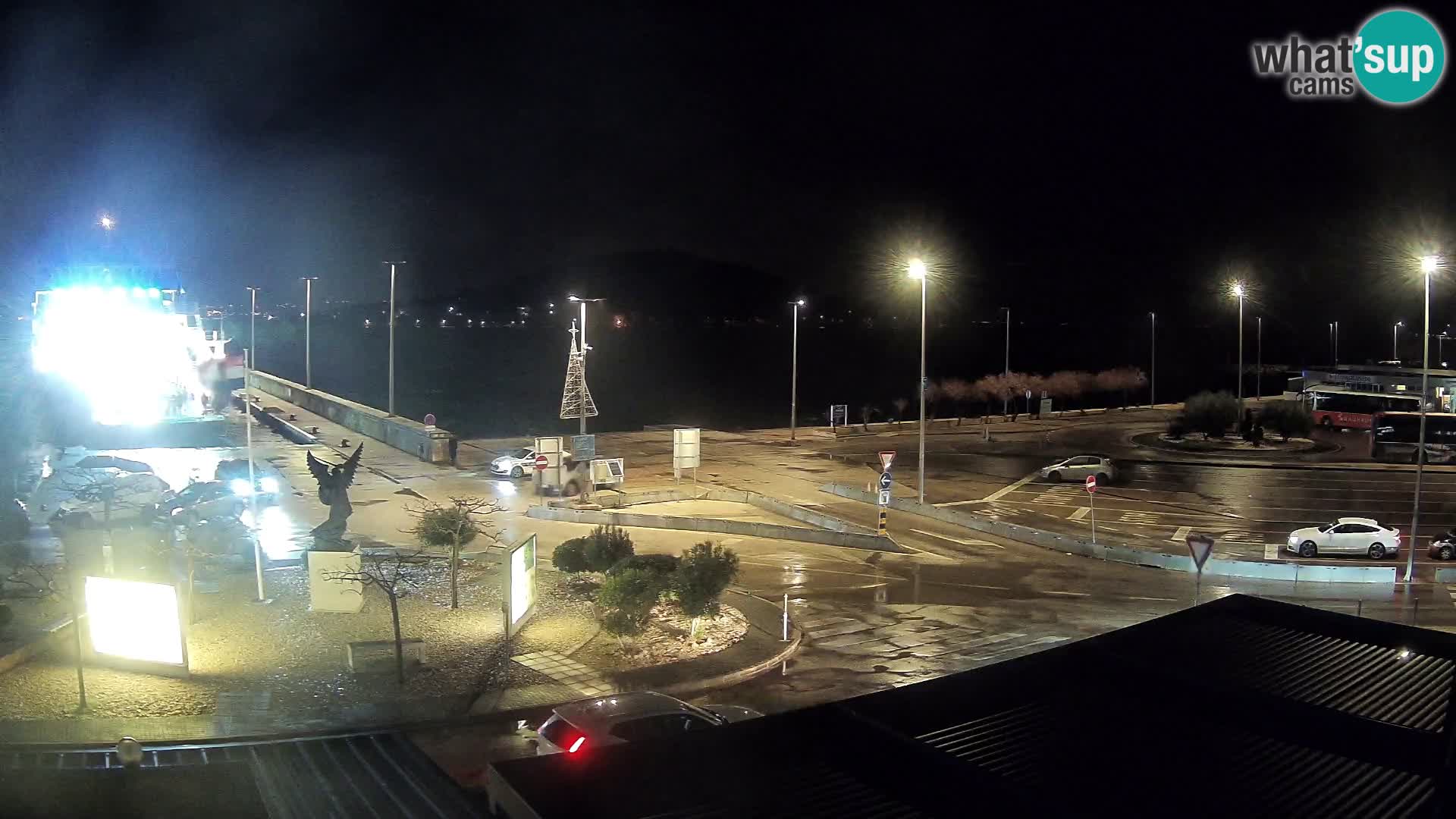 Webcam Ugliano – terminal traghetto da Preko a Zara