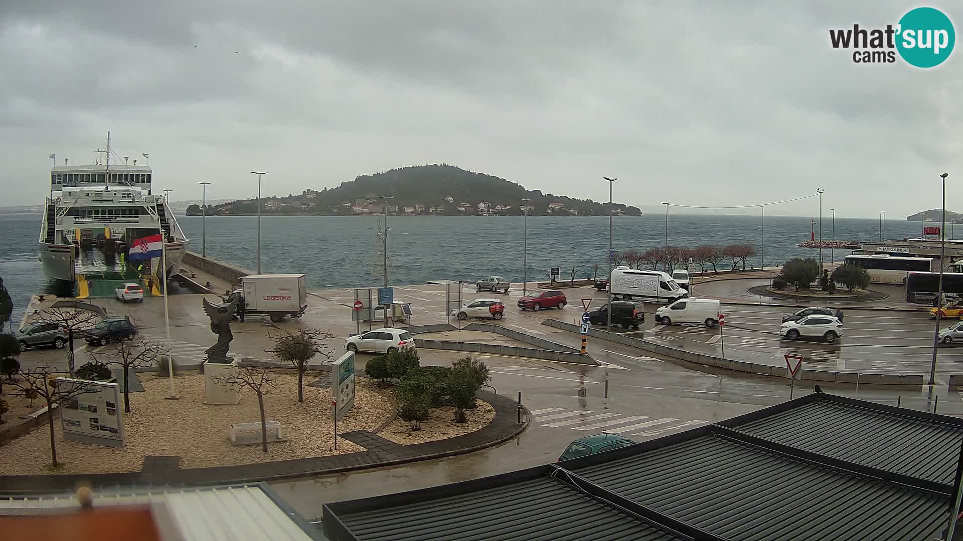 Cámara web UGLJAN – Transportar de Preko a Zadar