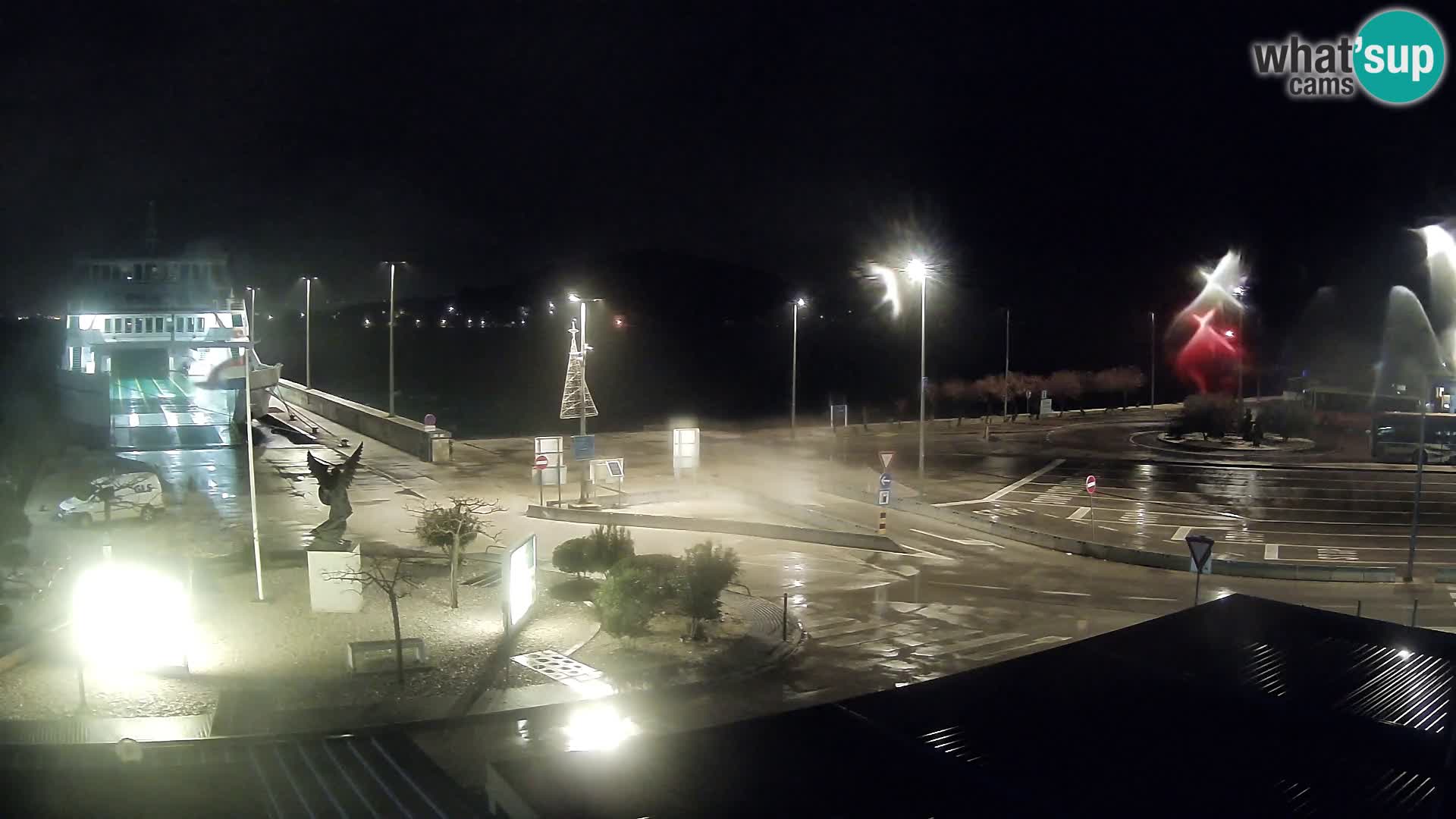 Webcam Ugliano – terminal traghetto da Preko a Zara