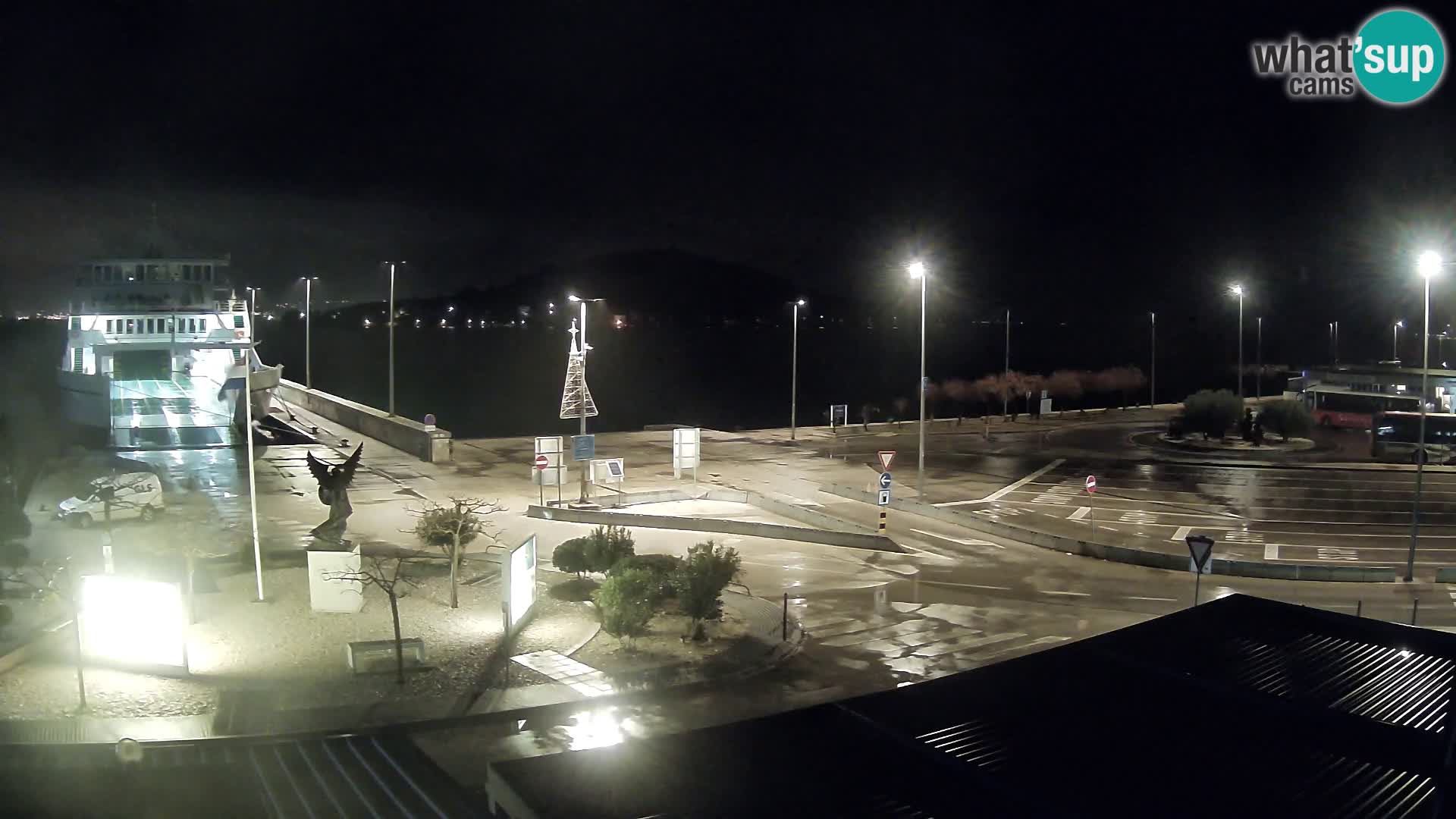 Web kamera Ugljan – Preko trajekt za Zadar