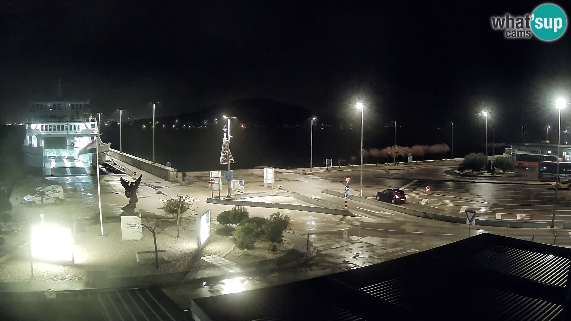 Web kamera Ugljan – Preko trajekt za Zadar