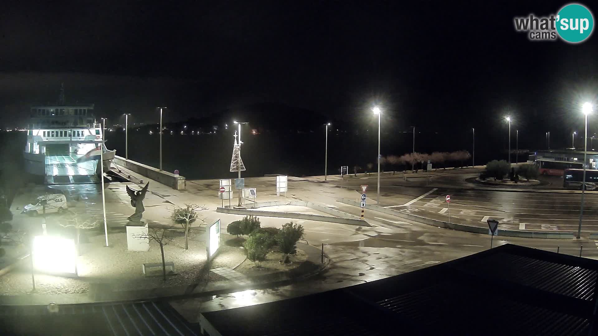 Spletna kamera Ugljan – trajekt Preko – Zadar