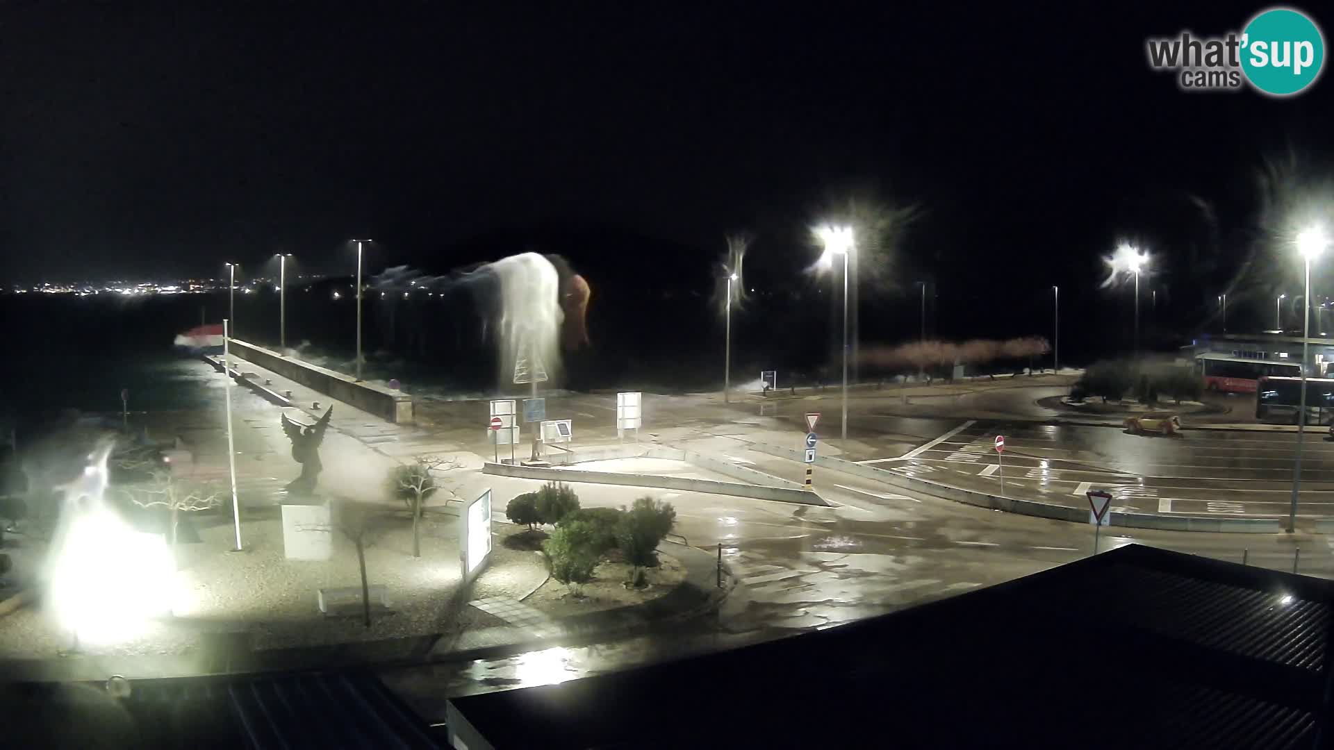 Webcam Ugliano – terminal traghetto da Preko a Zara