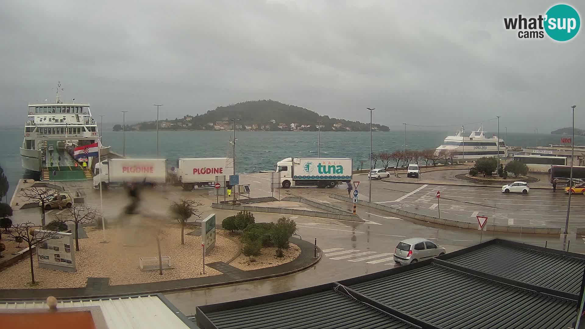 Cámara web UGLJAN – Transportar de Preko a Zadar