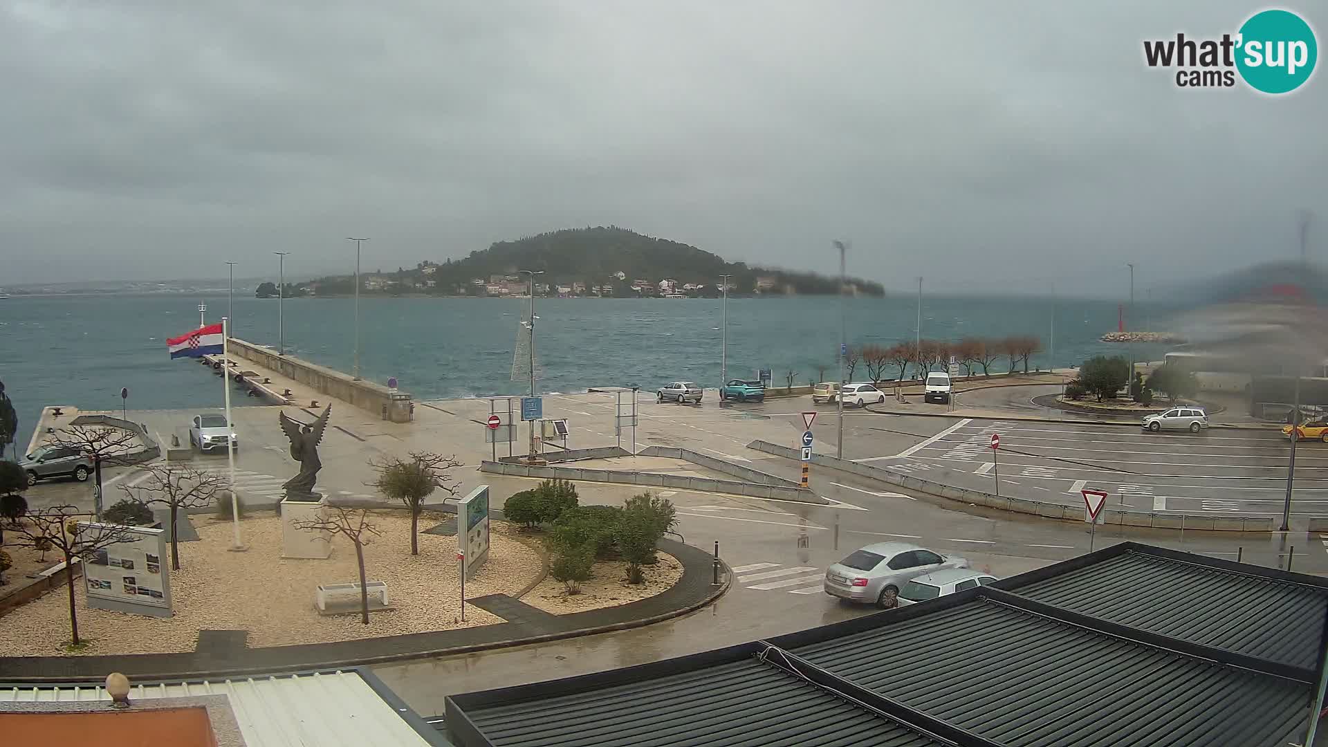 Webcam Ugljan – Preko Ferry to Zadar