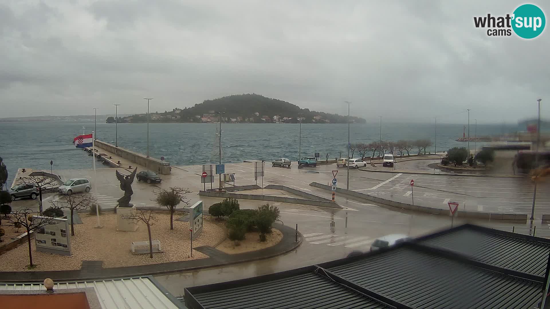 Webcam Ugljan – Preko Ferry to Zadar