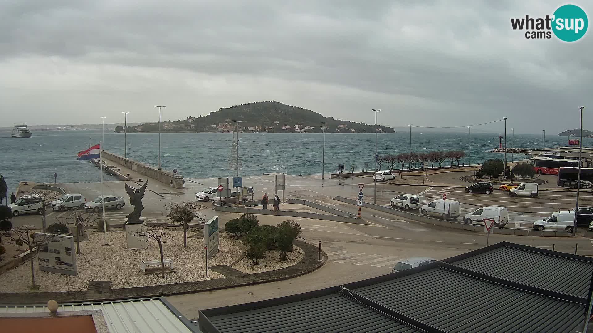 Web cam UGLJAN – Ferry de Preko à Zadar