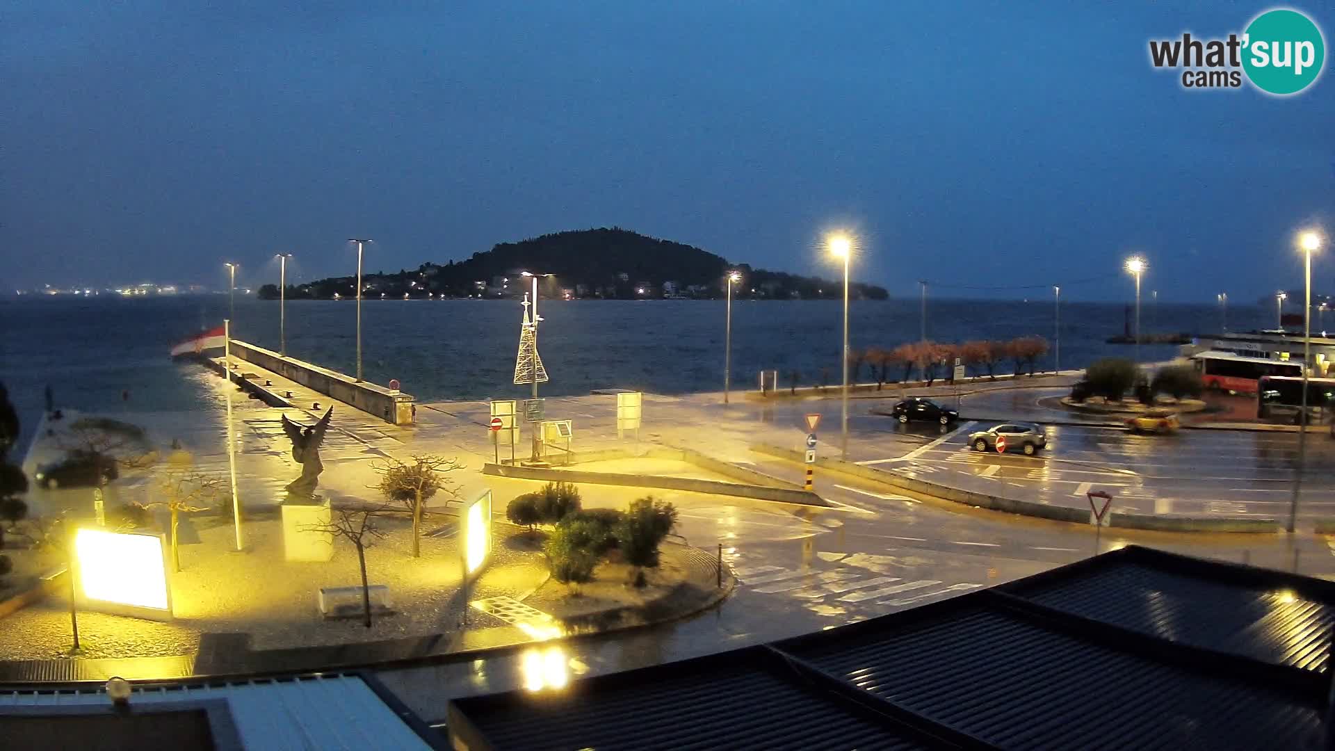 Spletna kamera Ugljan – trajekt Preko – Zadar