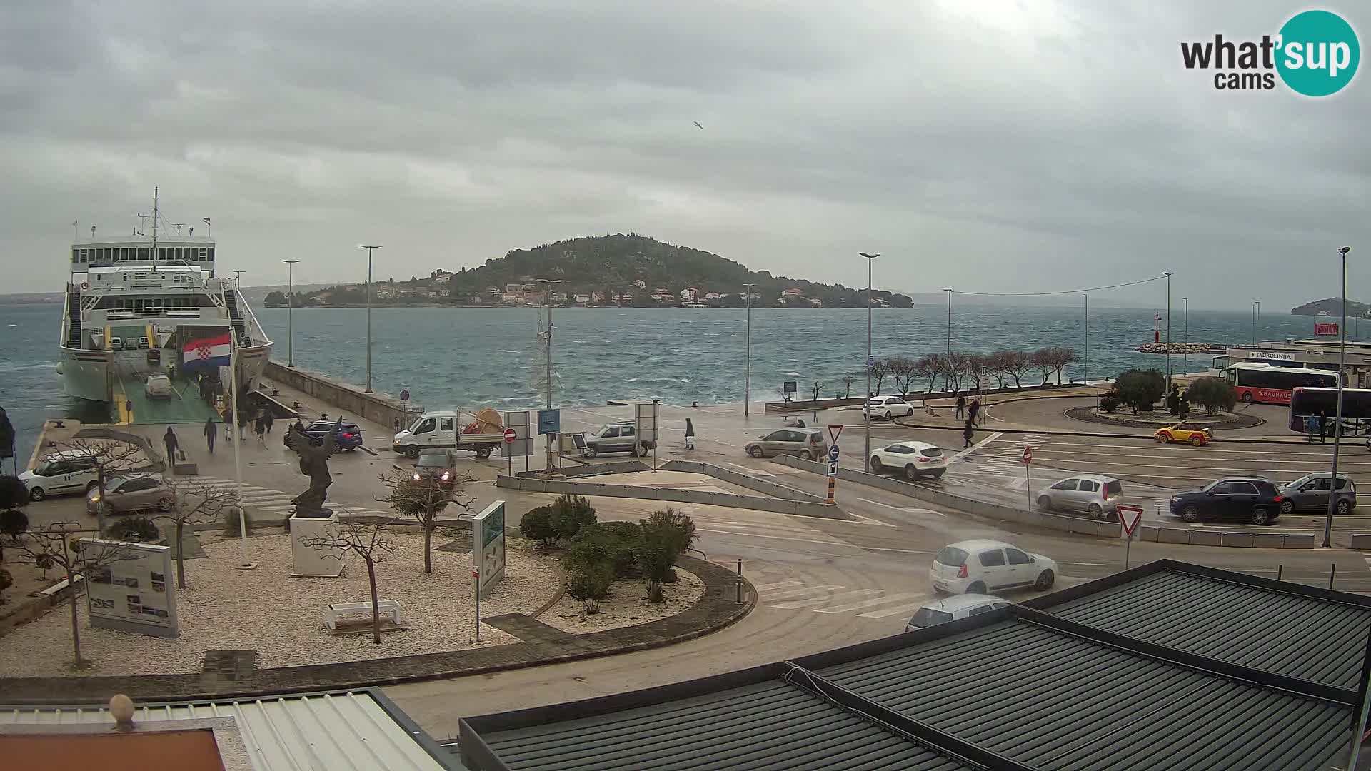 UGLJAN Webcam – Preko-Fähre nach Zadar