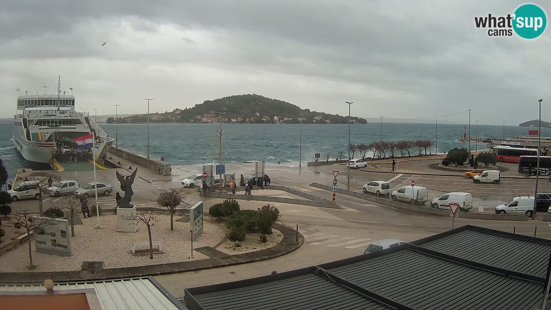 Web cam UGLJAN – Ferry de Preko à Zadar