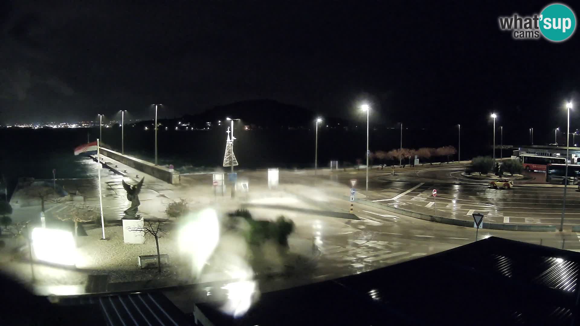 Spletna kamera Ugljan – trajekt Preko – Zadar