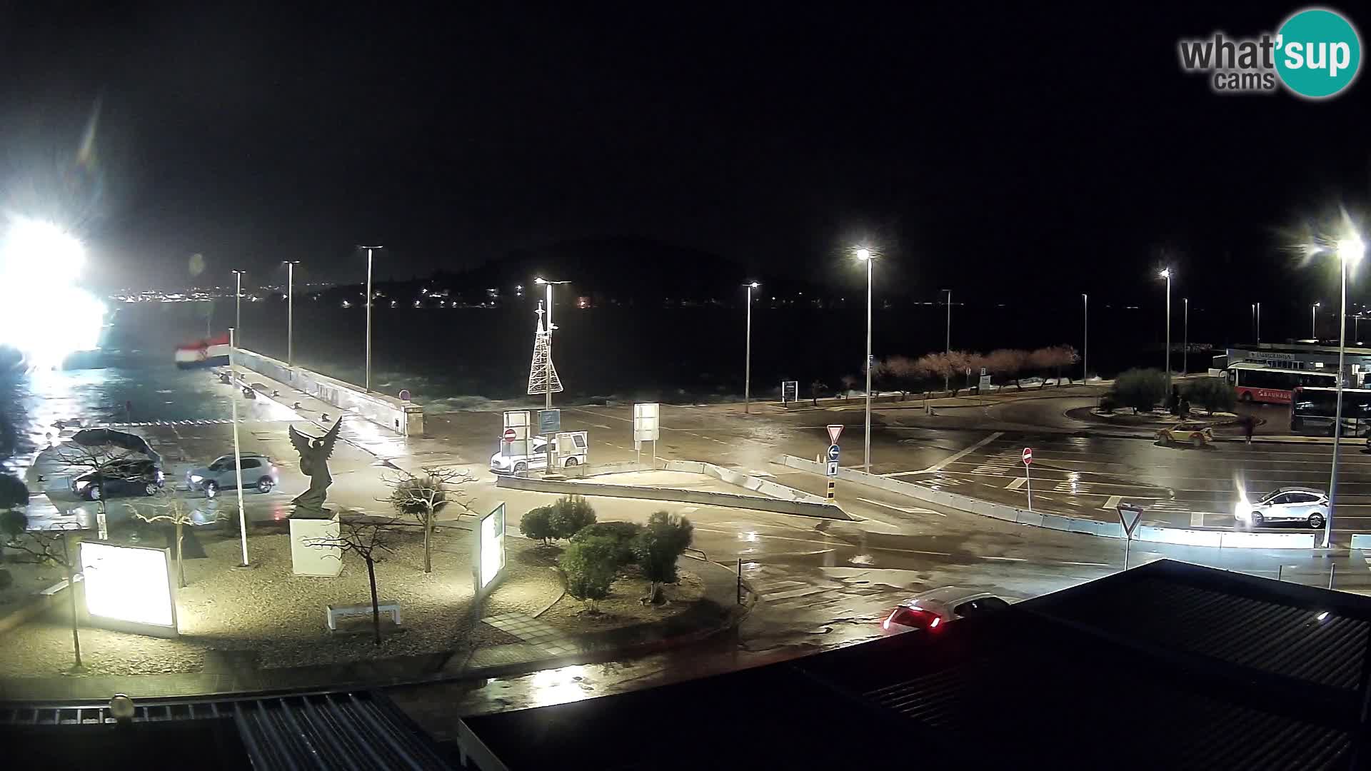 Web kamera Ugljan – Preko trajekt za Zadar