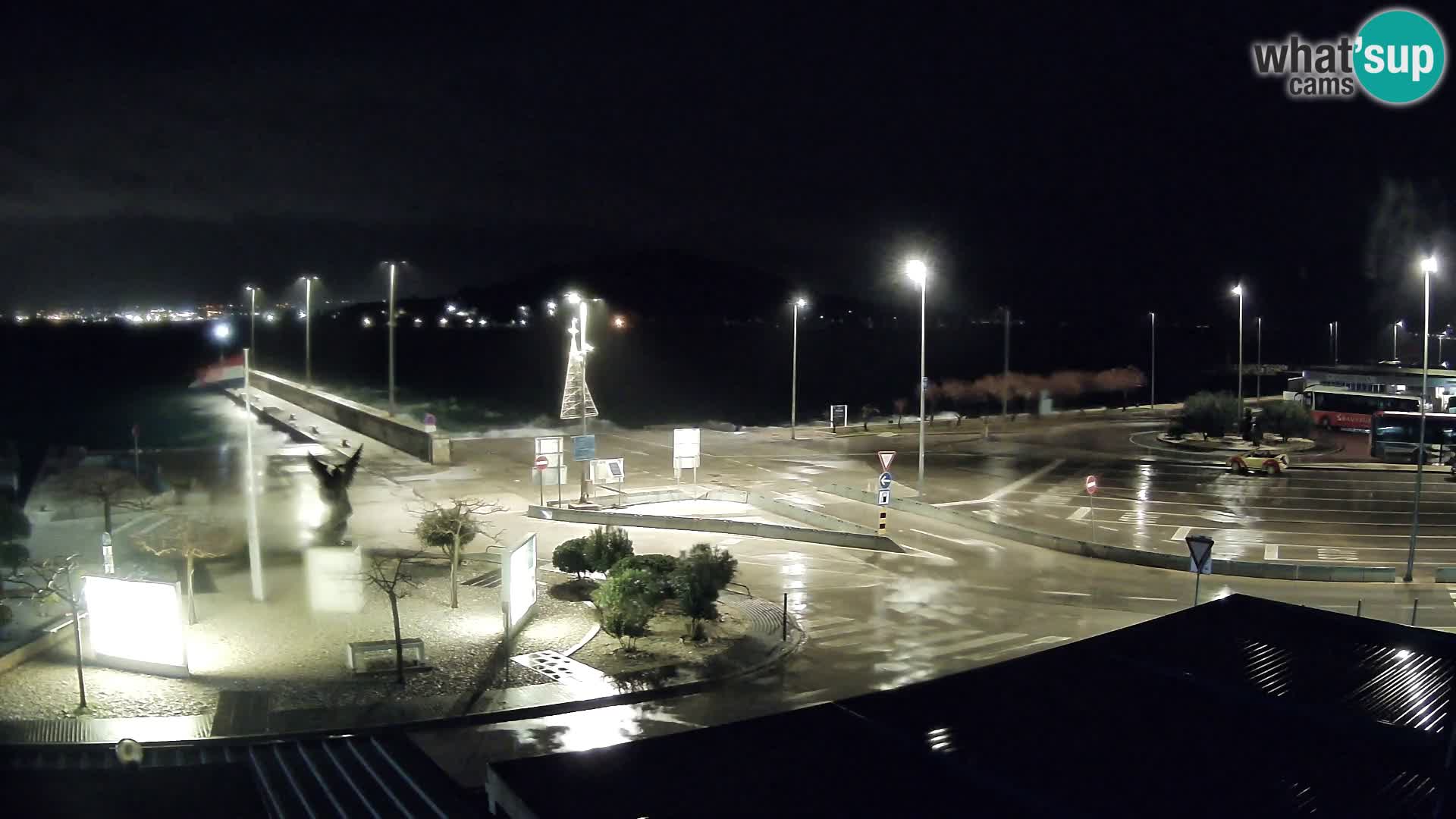 Web kamera Ugljan – Preko trajekt za Zadar