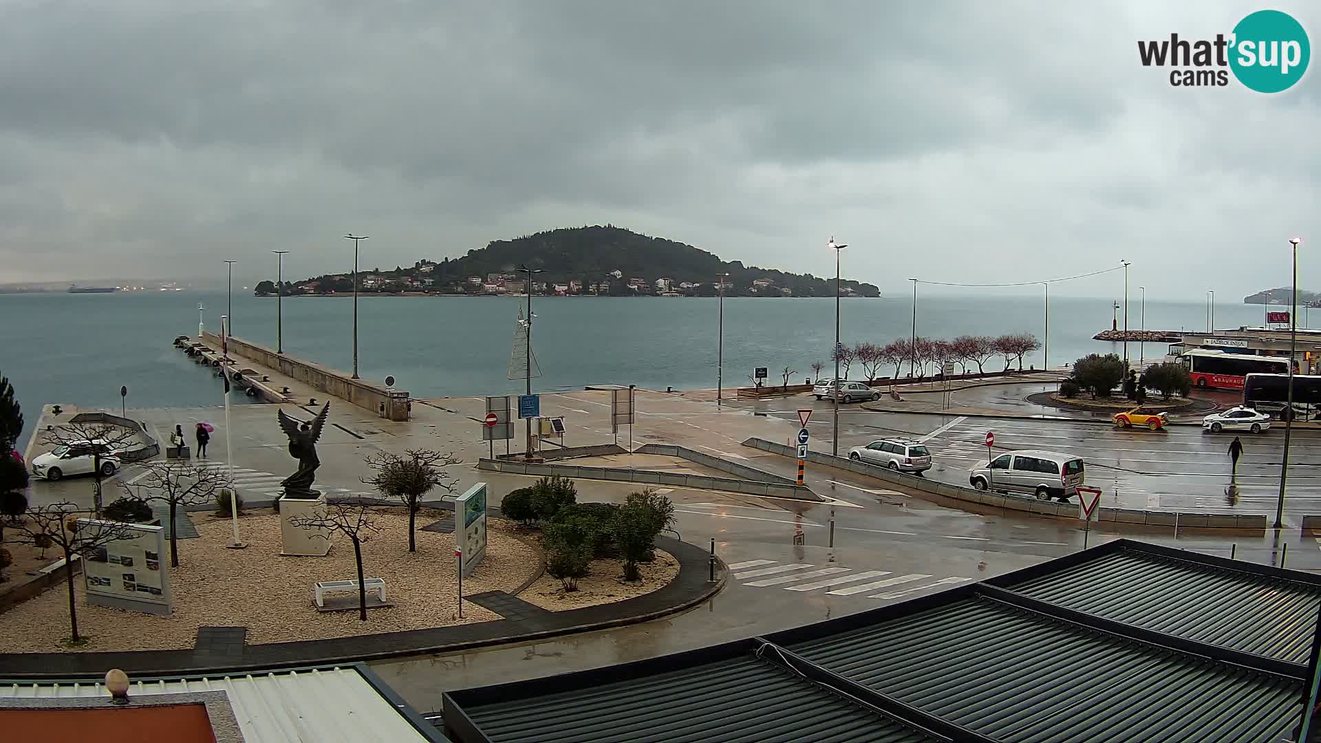 Webcam Ugljan – Preko Ferry to Zadar