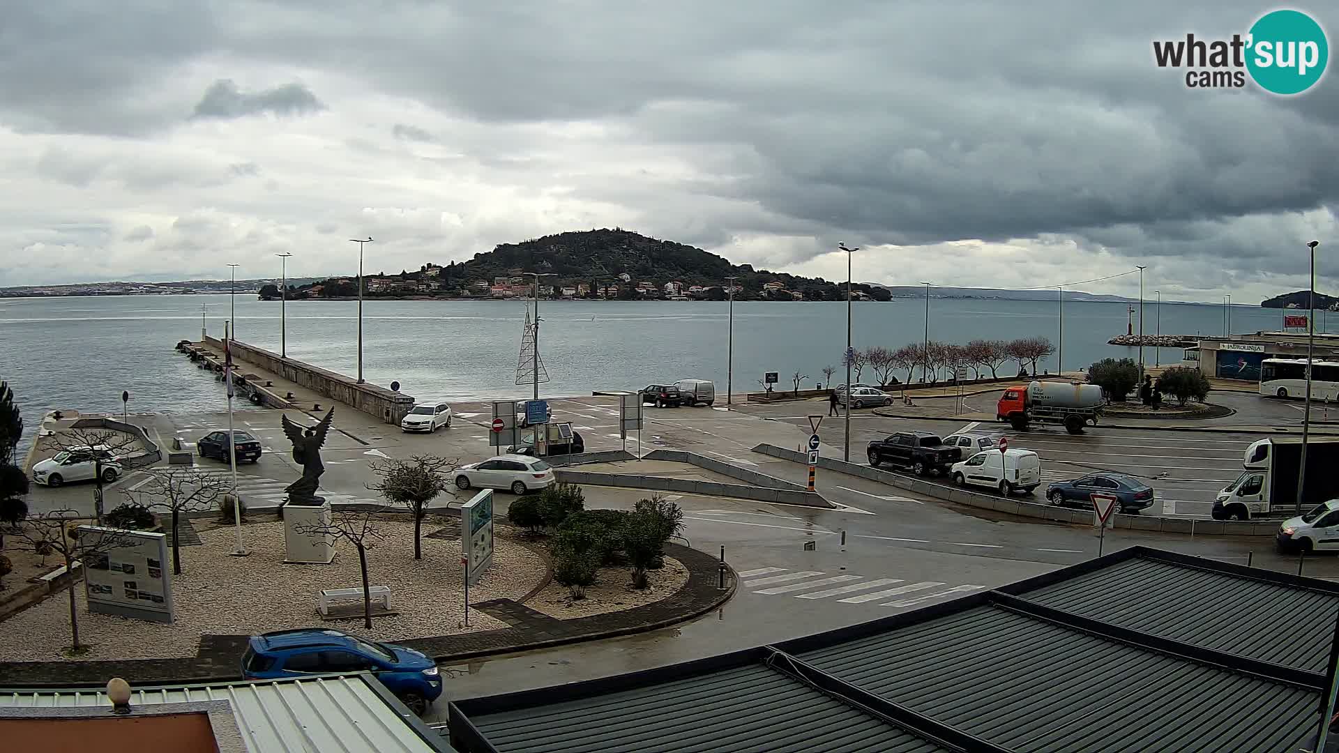 Web kamera Ugljan – Preko trajekt za Zadar