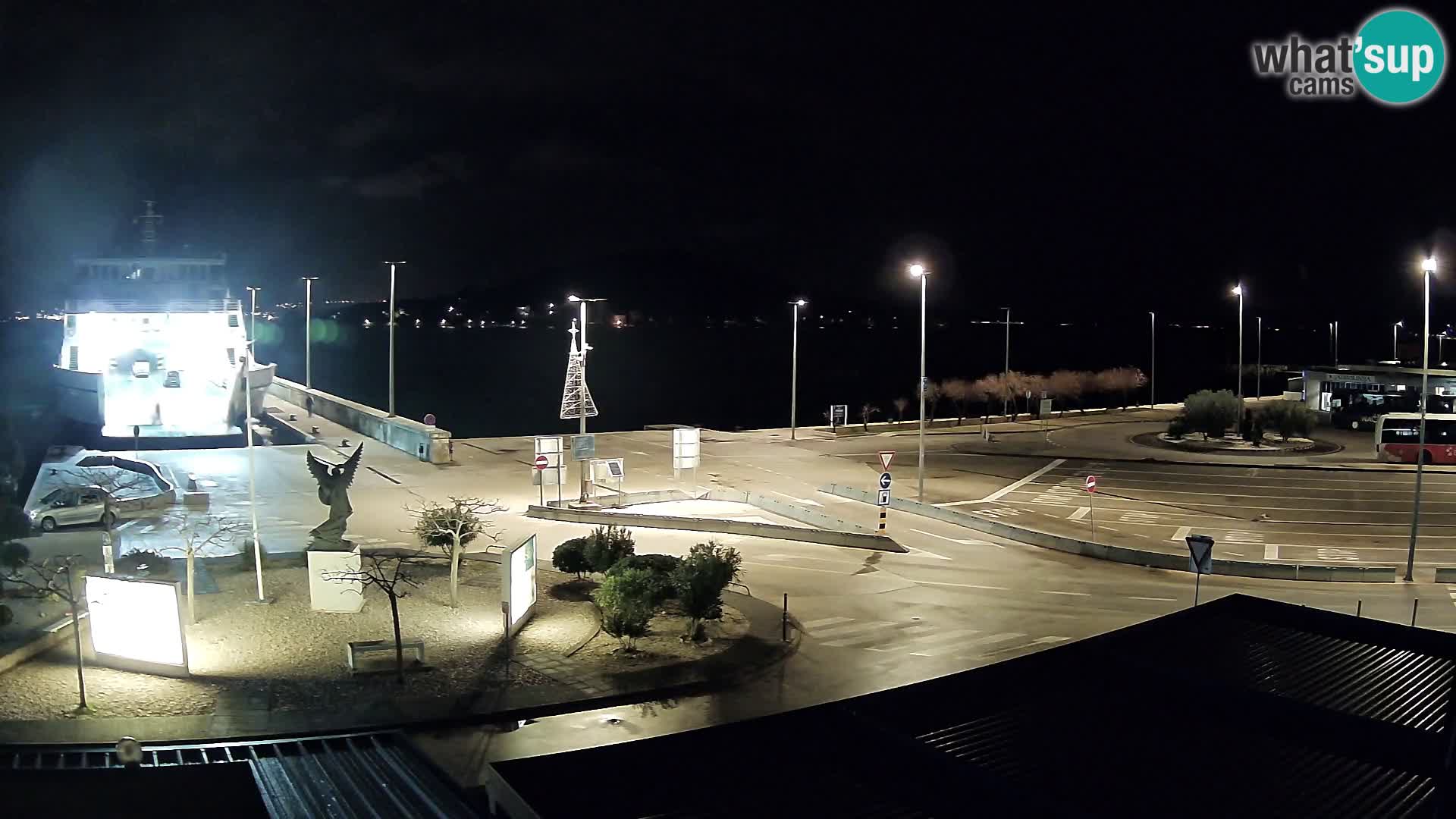 Webcam Ugljan – Preko Ferry to Zadar