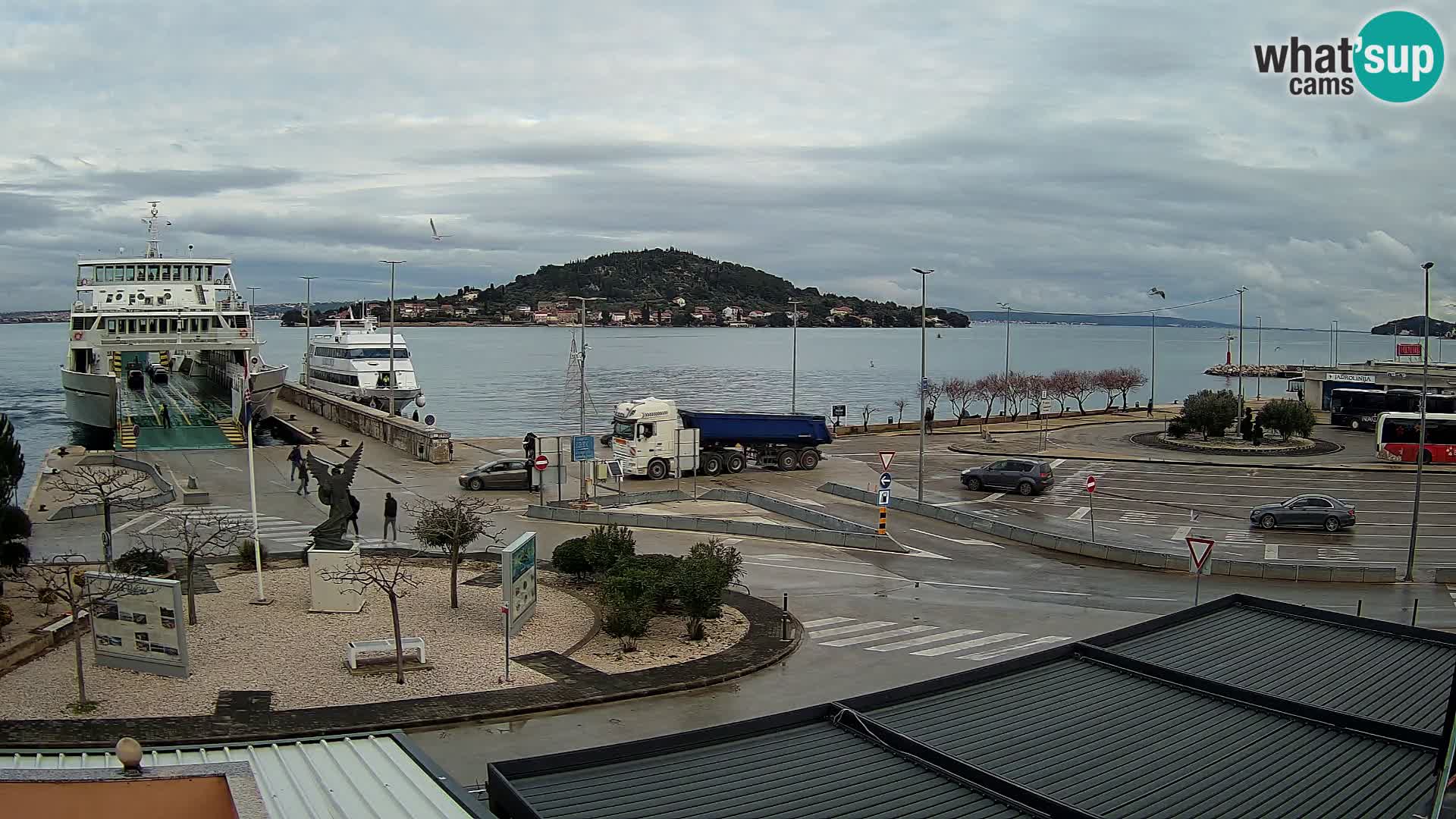 Web cam UGLJAN – Ferry de Preko à Zadar