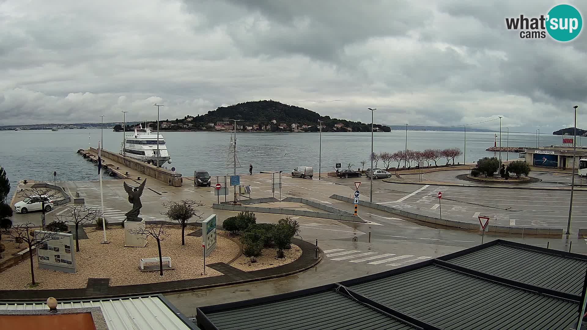 Spletna kamera Ugljan – trajekt Preko – Zadar