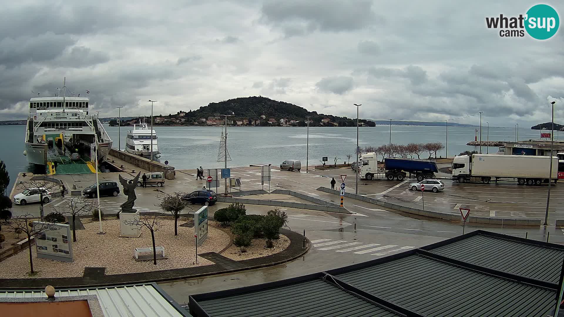 Cámara web UGLJAN – Transportar de Preko a Zadar