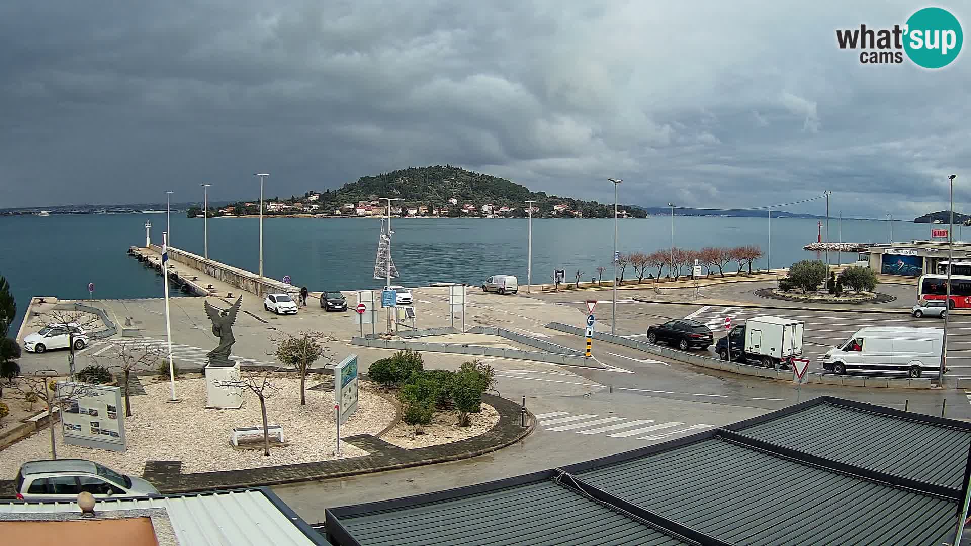 Webcam Ugljan – Preko Ferry to Zadar