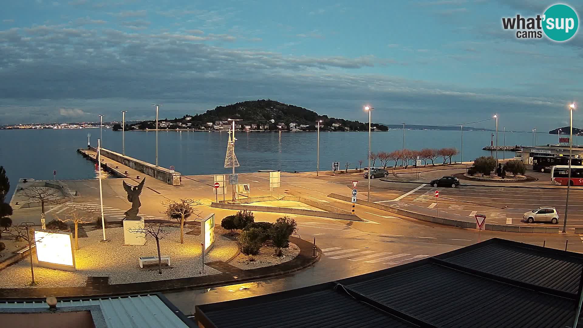 Webcam Ugljan – Preko Ferry to Zadar