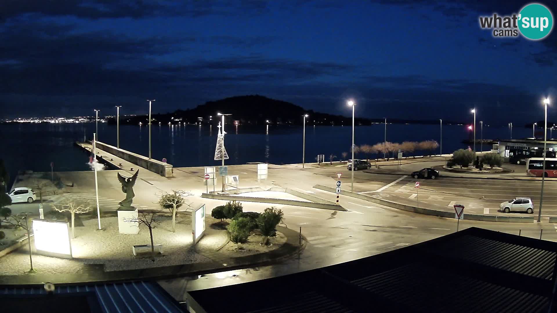 Webcam Ugliano – terminal traghetto da Preko a Zara